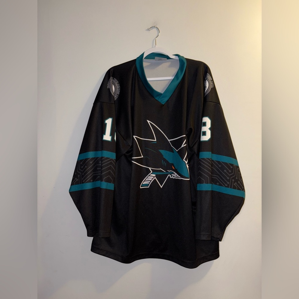 San Jose Sharks Black Jersey